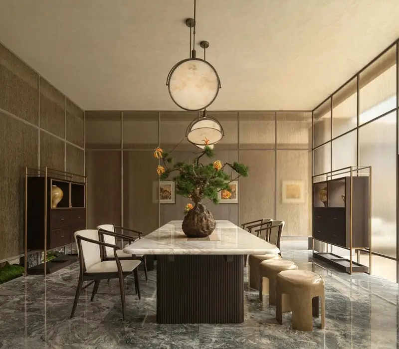 There is a Spanish beige