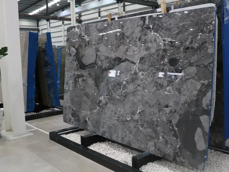shangri la black marble