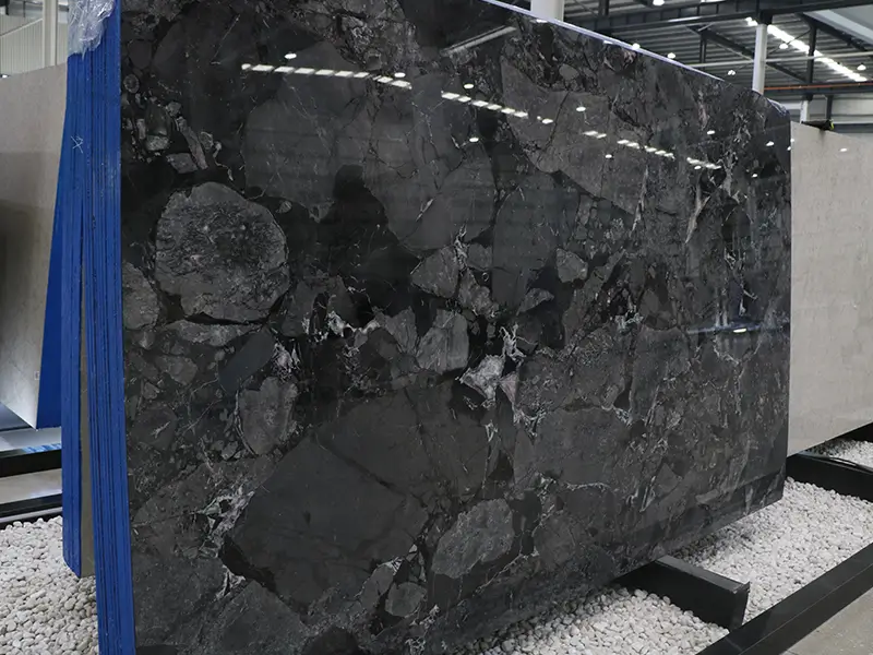 shangri la black marble