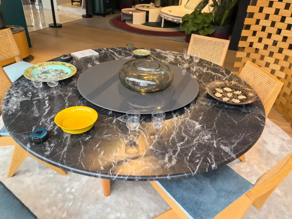 grigio carnico kitchen dinner table origin