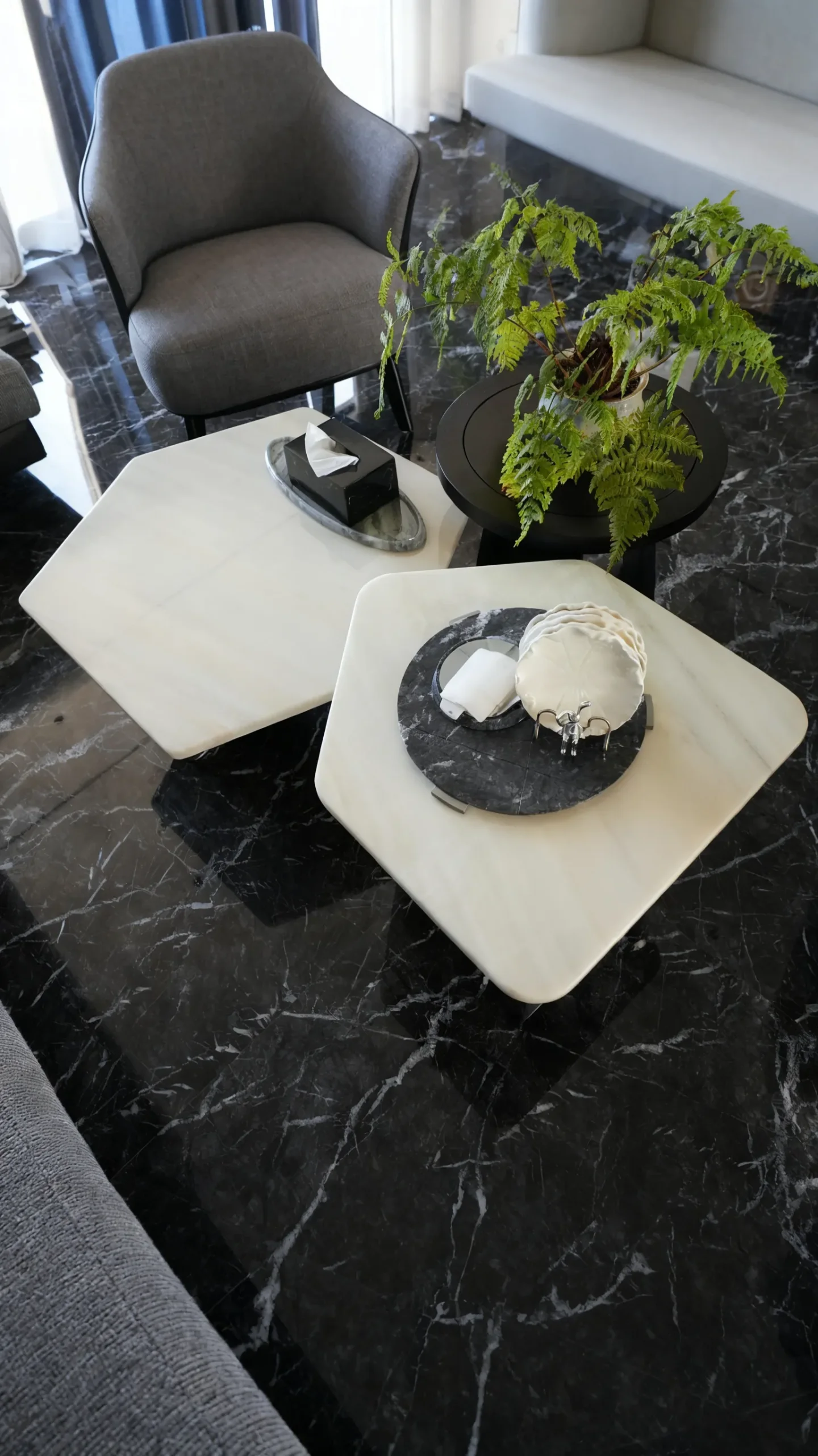 Grey Marble Countertops