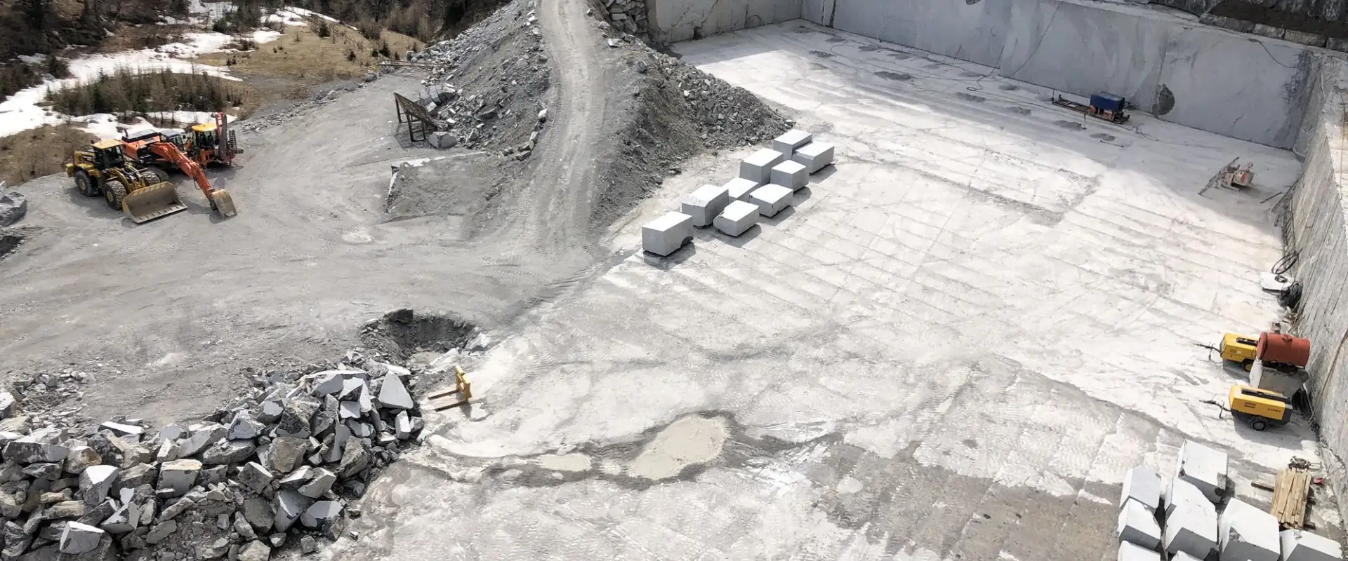 marble slab quarry
