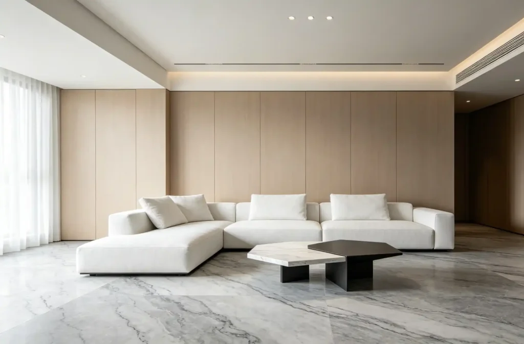 grey marble slabs